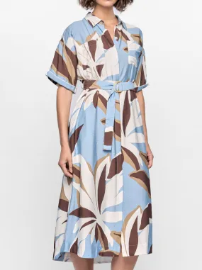 Luxe Touch STAPLE THE LABEL MAEVE MIDI SHIRT DRESS