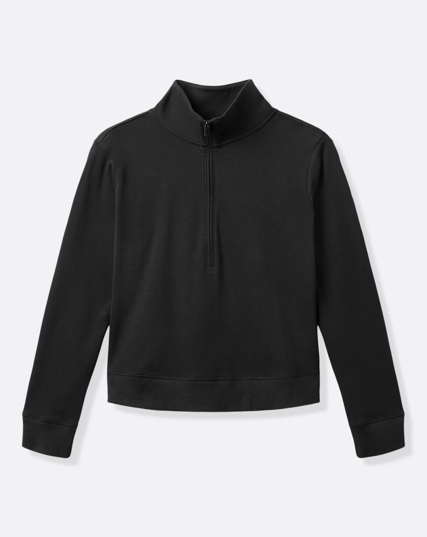 Cloud Fleece Half Zip Easy Care Fabric All Purpose Casual Cut