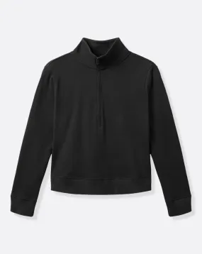Fashionable Shirt Four Way Stretch Cloud Fleece Half Zip