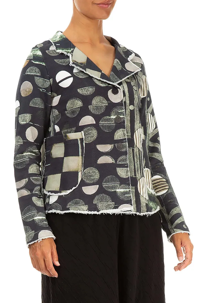 Collar Moonlight Cotton Jacket Reflective Trim Outdoor Adventure Wear