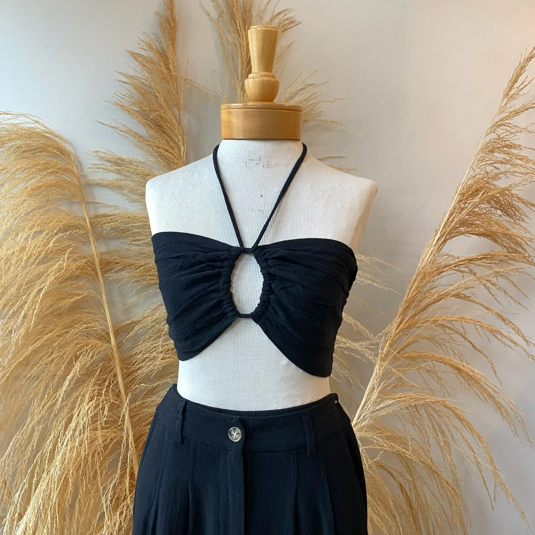cloudy ISADORA Halter Bra Top