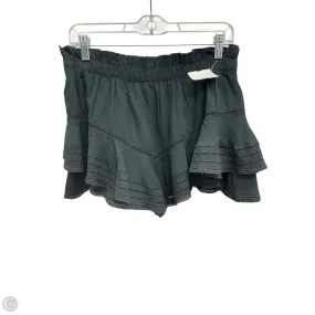 Contrast Panel Polka Dot Skort By Aerie In Black, Size: L