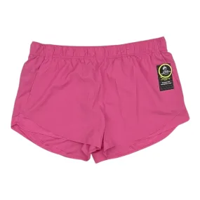 Eco-friendly Athletic Shorts By Athletic Works In Pink, Size:2X