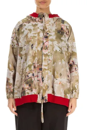 Concealed Zippers AbrasionResistant Loose Retro Cotton Jacket