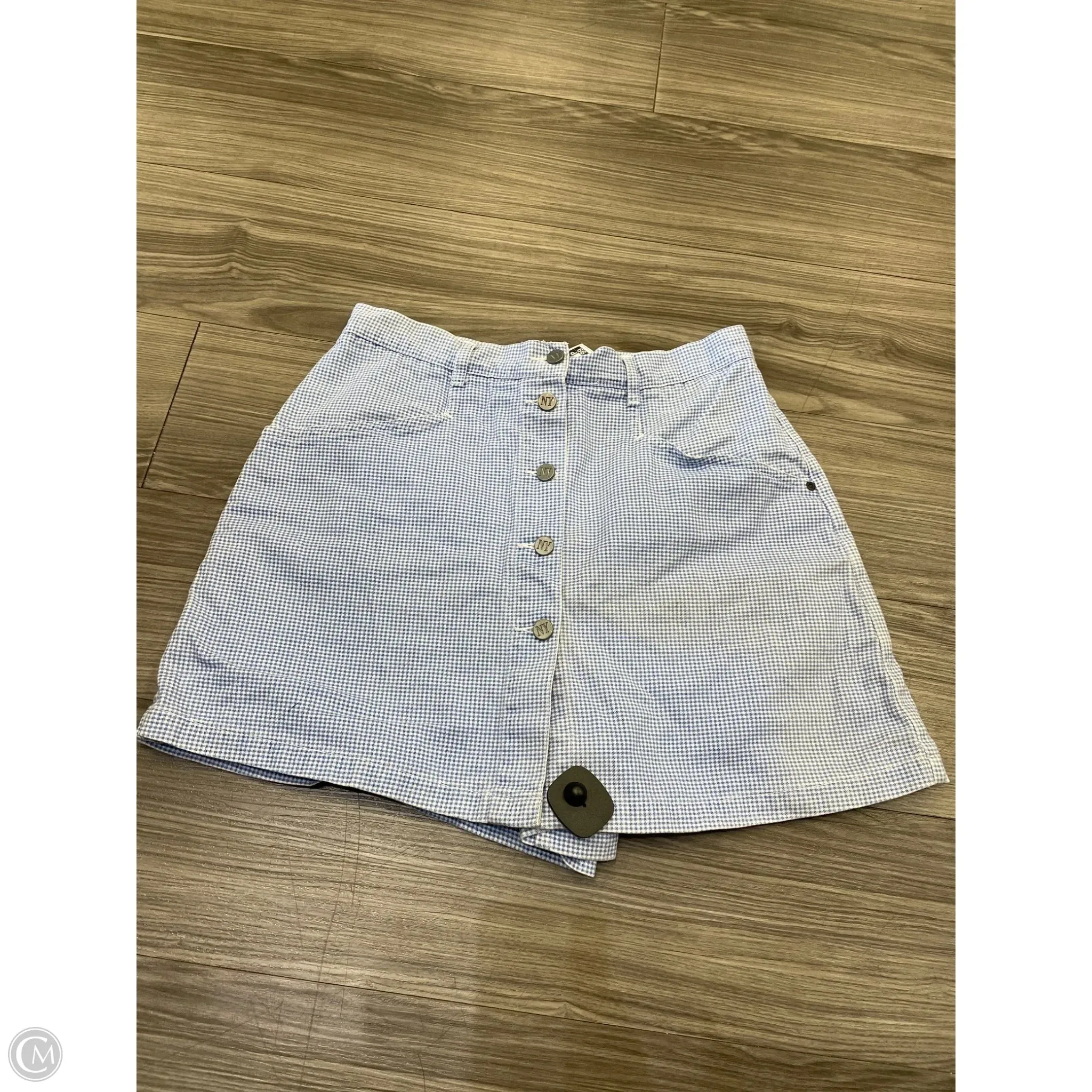 Comfort Mood Adjustable Closure Skort By Clothes Mentor In Blue, Size: 16