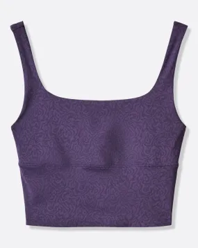 Moveknit Printed Tank AdaptiveFitFabric Shape Retention Fabric