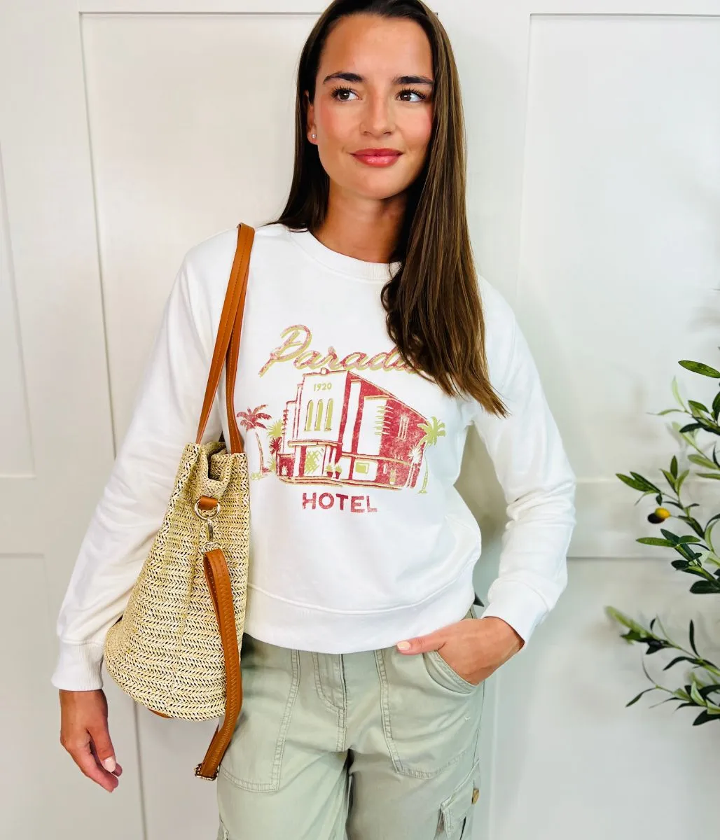 Sharp Look Cotton Paradiso Hotel Sweatshirt