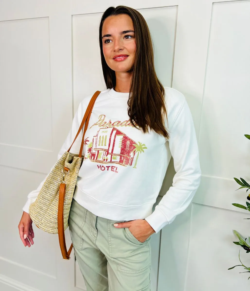 EcoFriendlyProduction Cotton Paradiso Hotel Sweatshirt