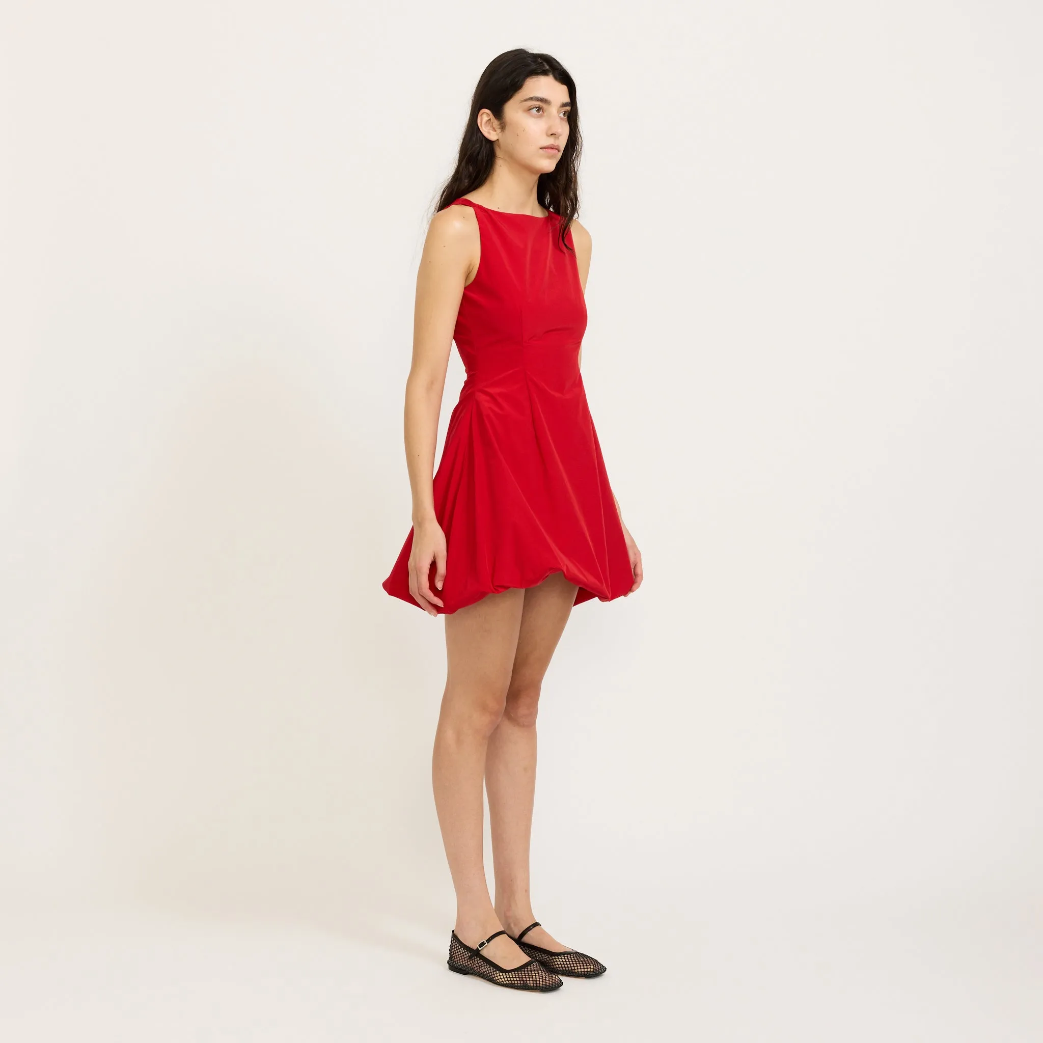 Bobbie Mini Dress Red Pink Glow