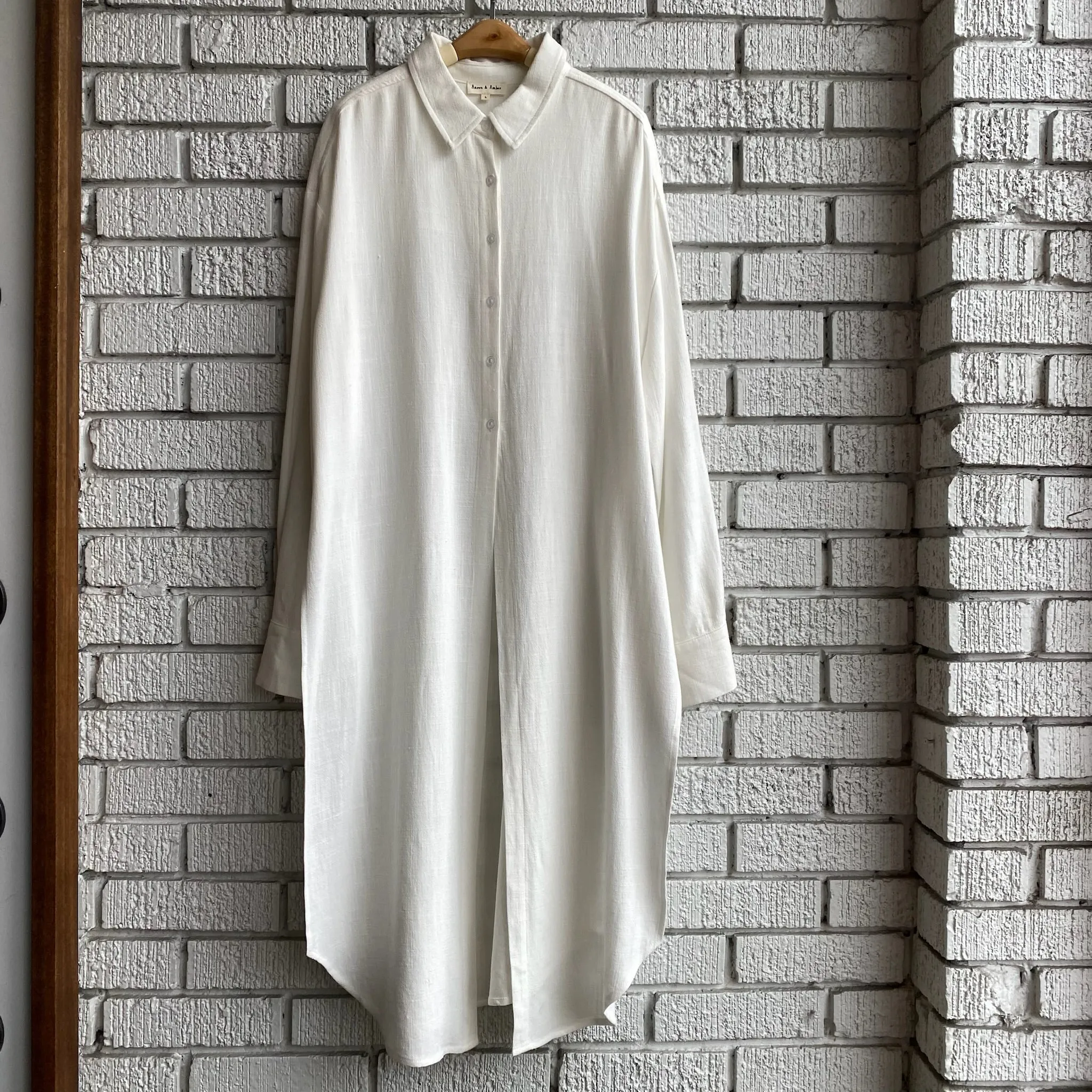BREEZY Maxi Shirt Lounge Comfort