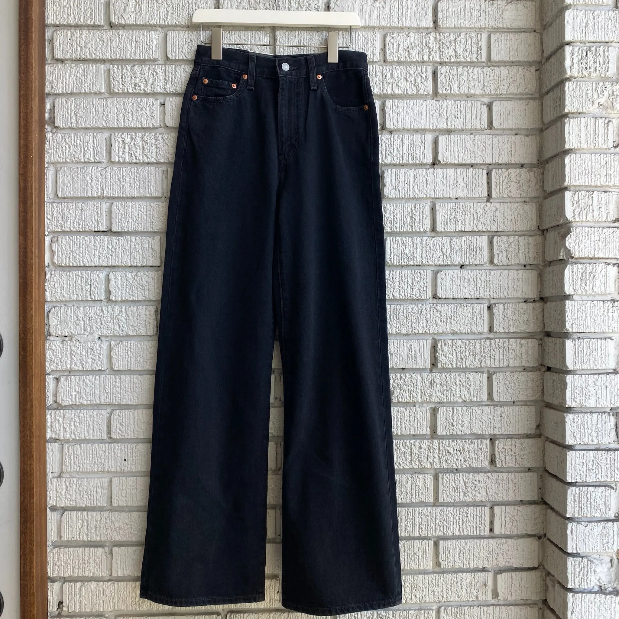 LEVI'S RIBCAGE WIDE LEG Jeans Night Out Traveler Gear Stylish standard fit