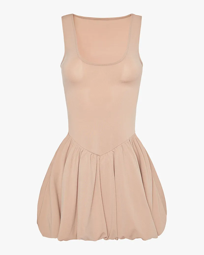 Graduation-Event Comfy Design Deep V Waist Bubble Dress