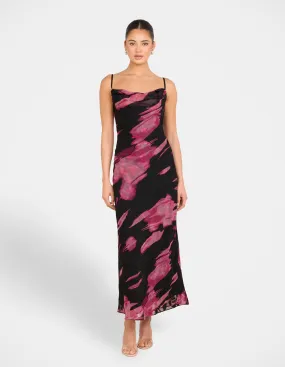 Diaz Cowl Neck Maxi Dress ConvertibleNeckline