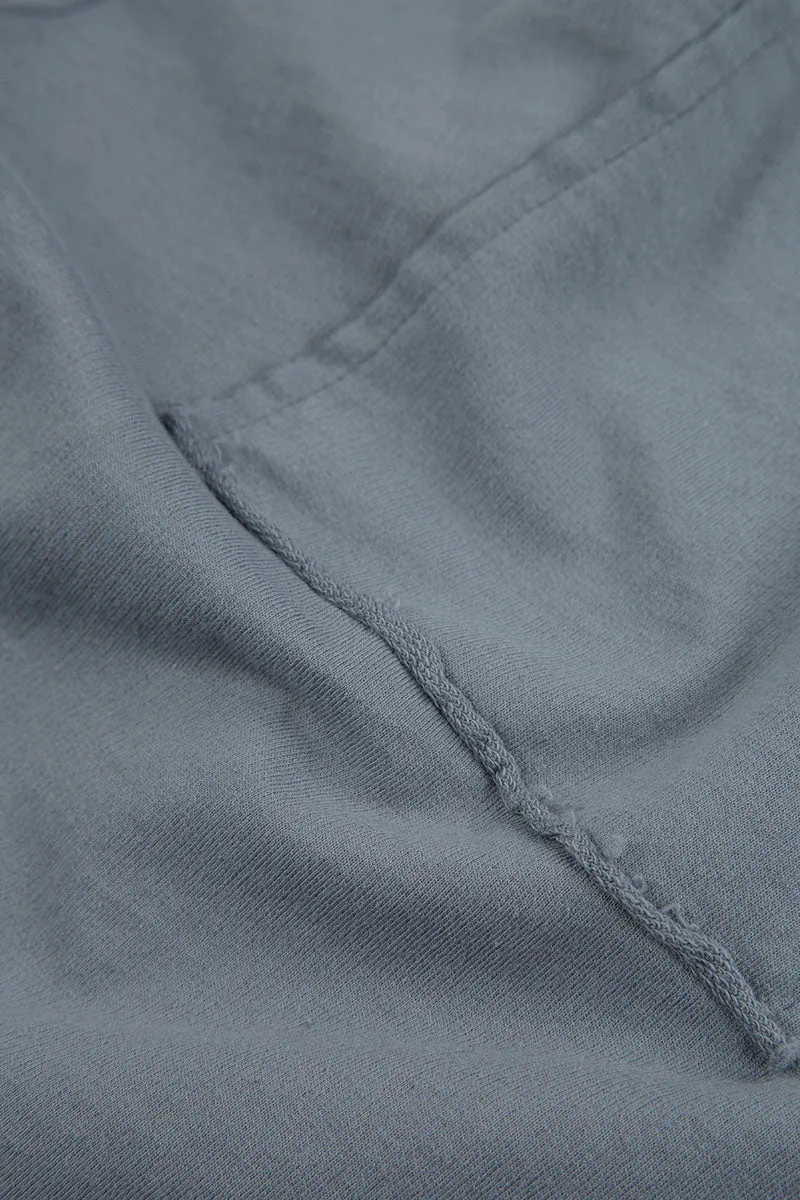 Hooded Storm Grey Cotton Jacket Versatile Layering