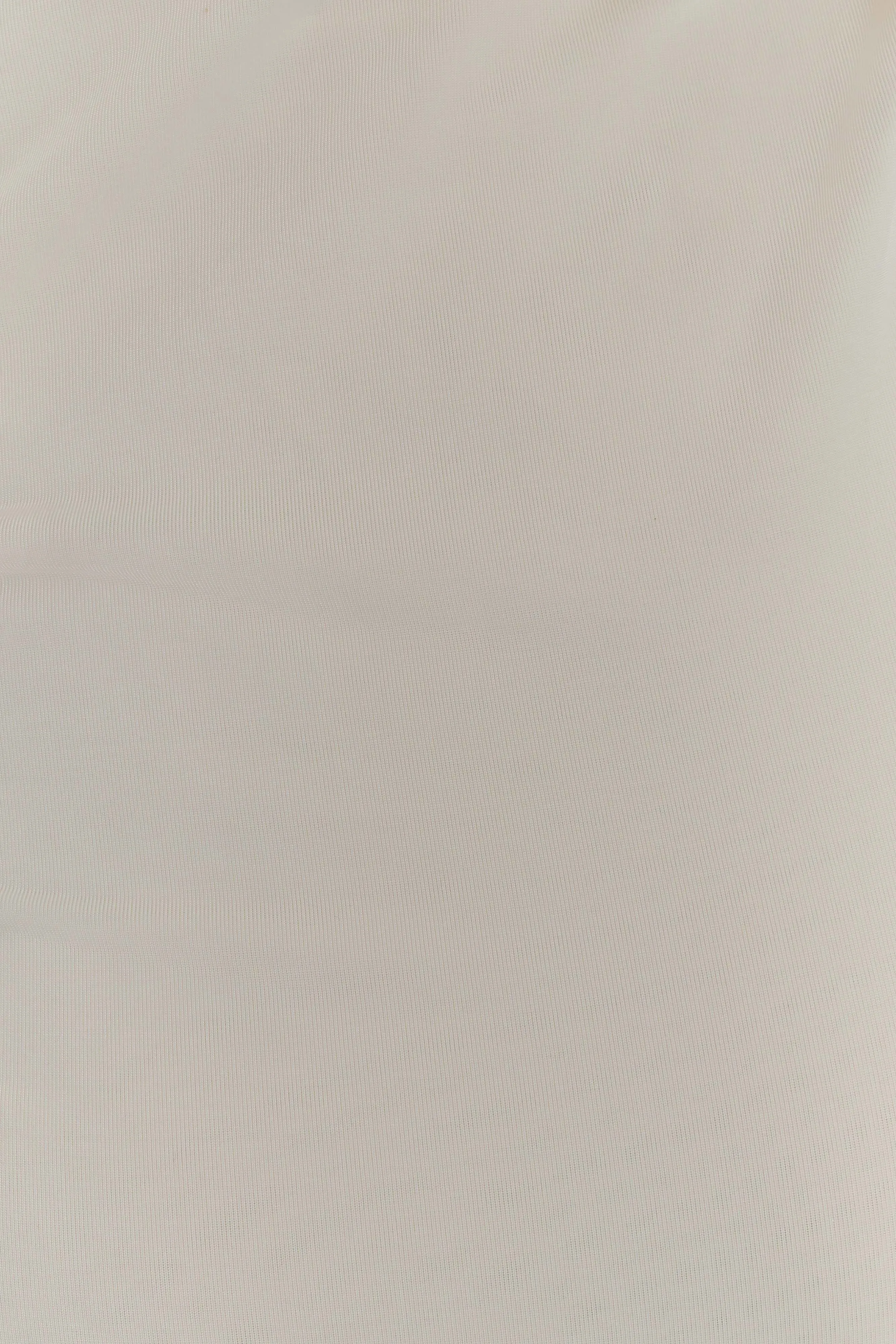 WrinkleResistantWeave Elsie Shoulder Pad Bodysuit - Ivory