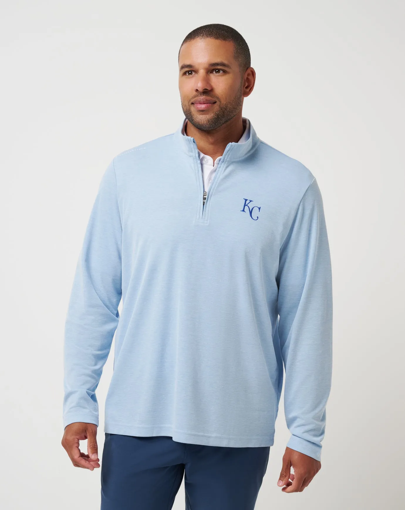 Kansas City Roayals Time To Tailgate Quarter Zip SlimFit
