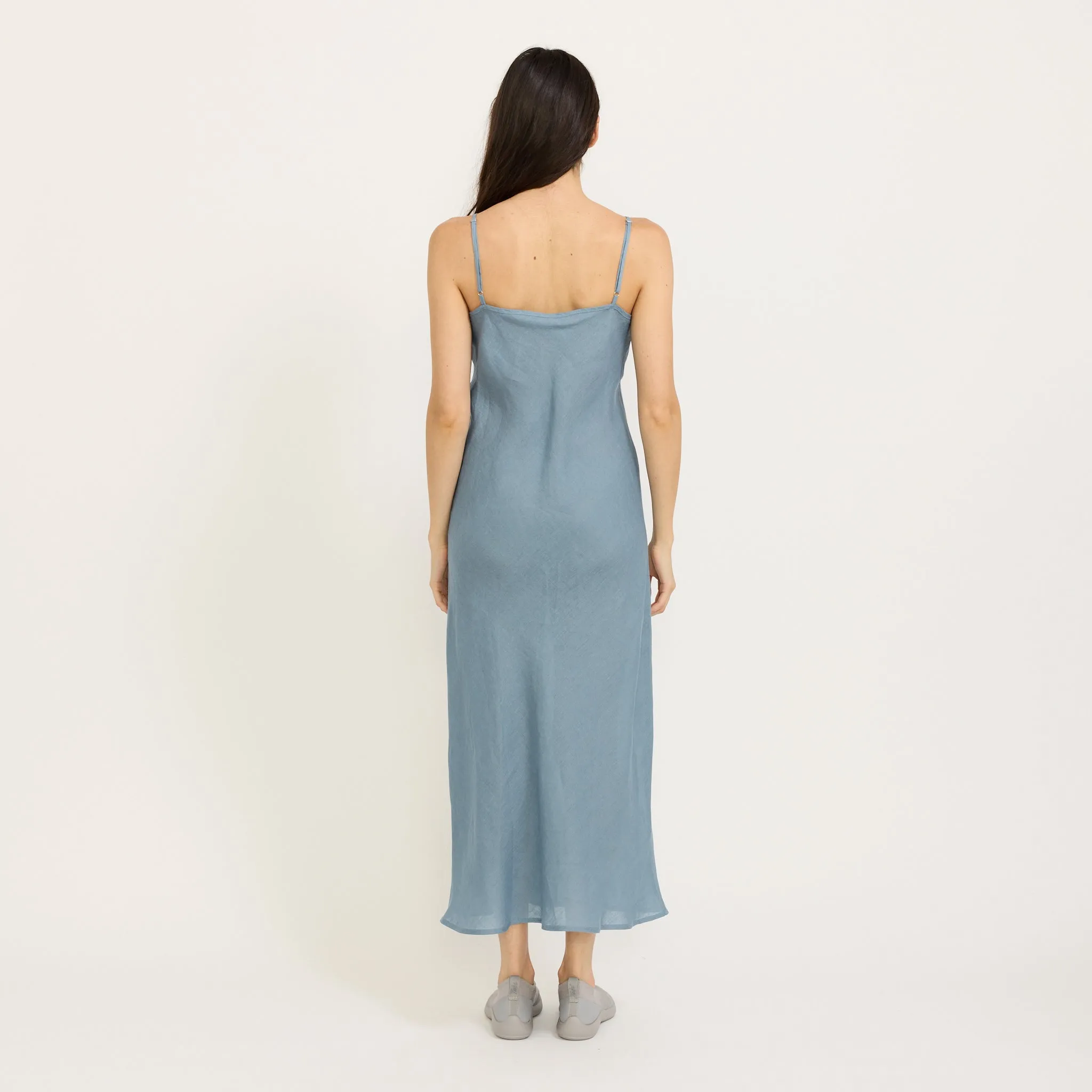 Fall Mood Fitted Neat Dydine Dress Truss Blue