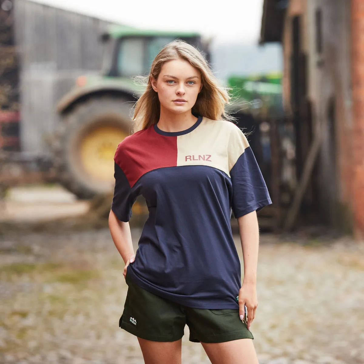 Stay Cool Technology Backslider T-shirt Navy Multi