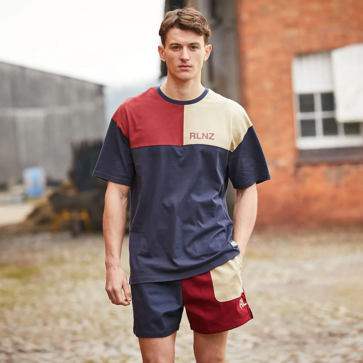All-Purpose Wear Backslider T-shirt Navy Multi