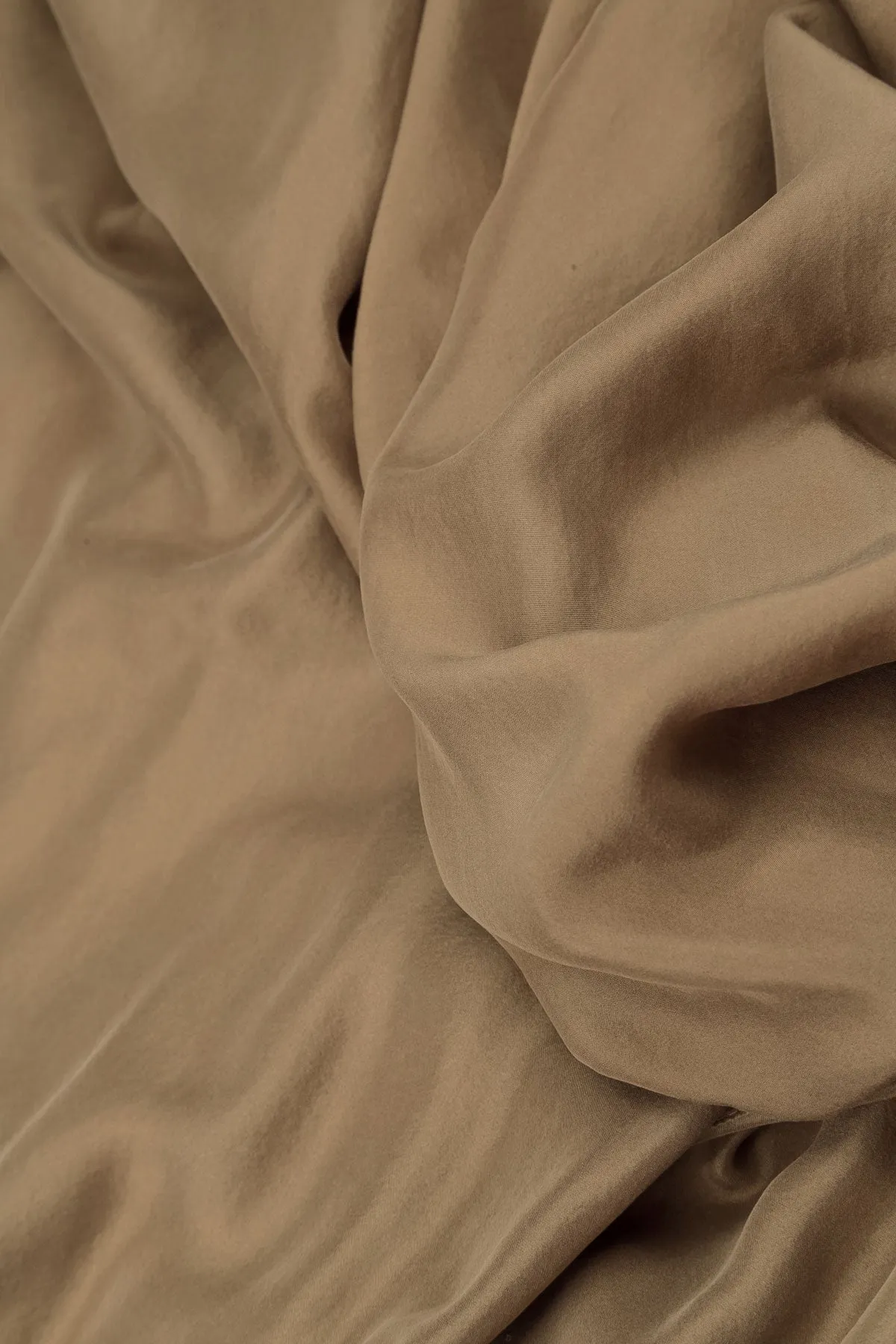Flexible Hem Adjustment Wet Wicking Buttoned Aged Copper Pure Silk Jacket