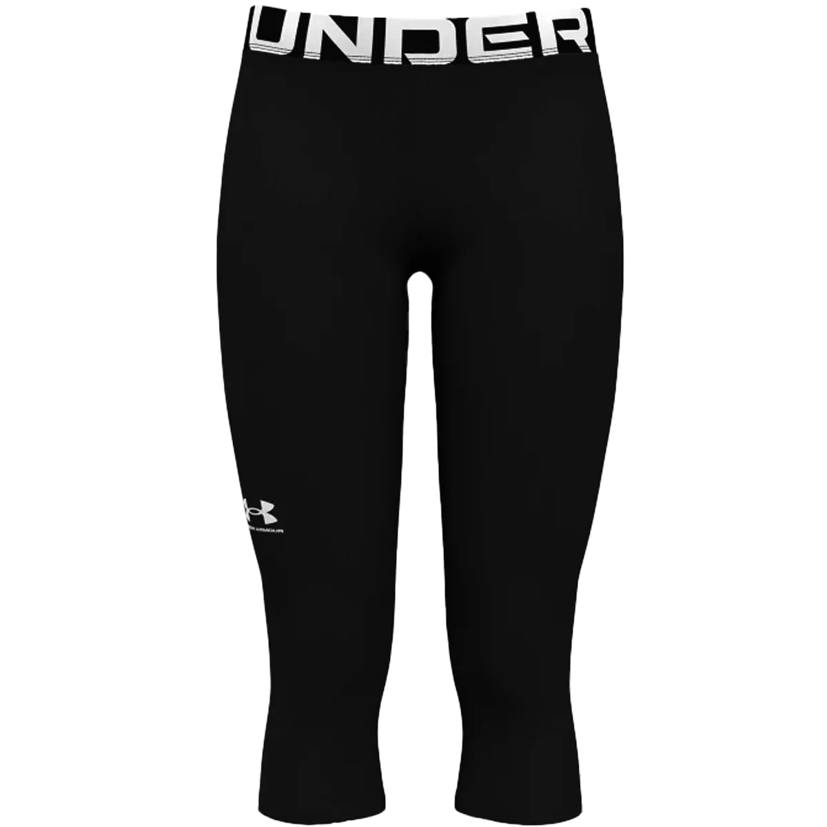 Low Bulk Design Reflective Trim Women's HeatGear 3/4 Legging