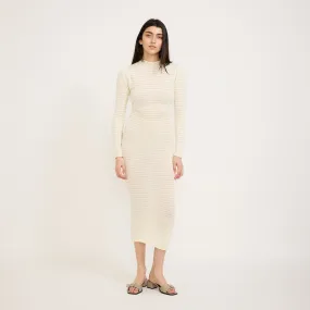 Chic Fit Wear Relax Form Edgar Dress Cream