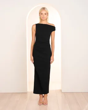 Day Chic Empire Waist Harley Asymmetric Maxi Dress