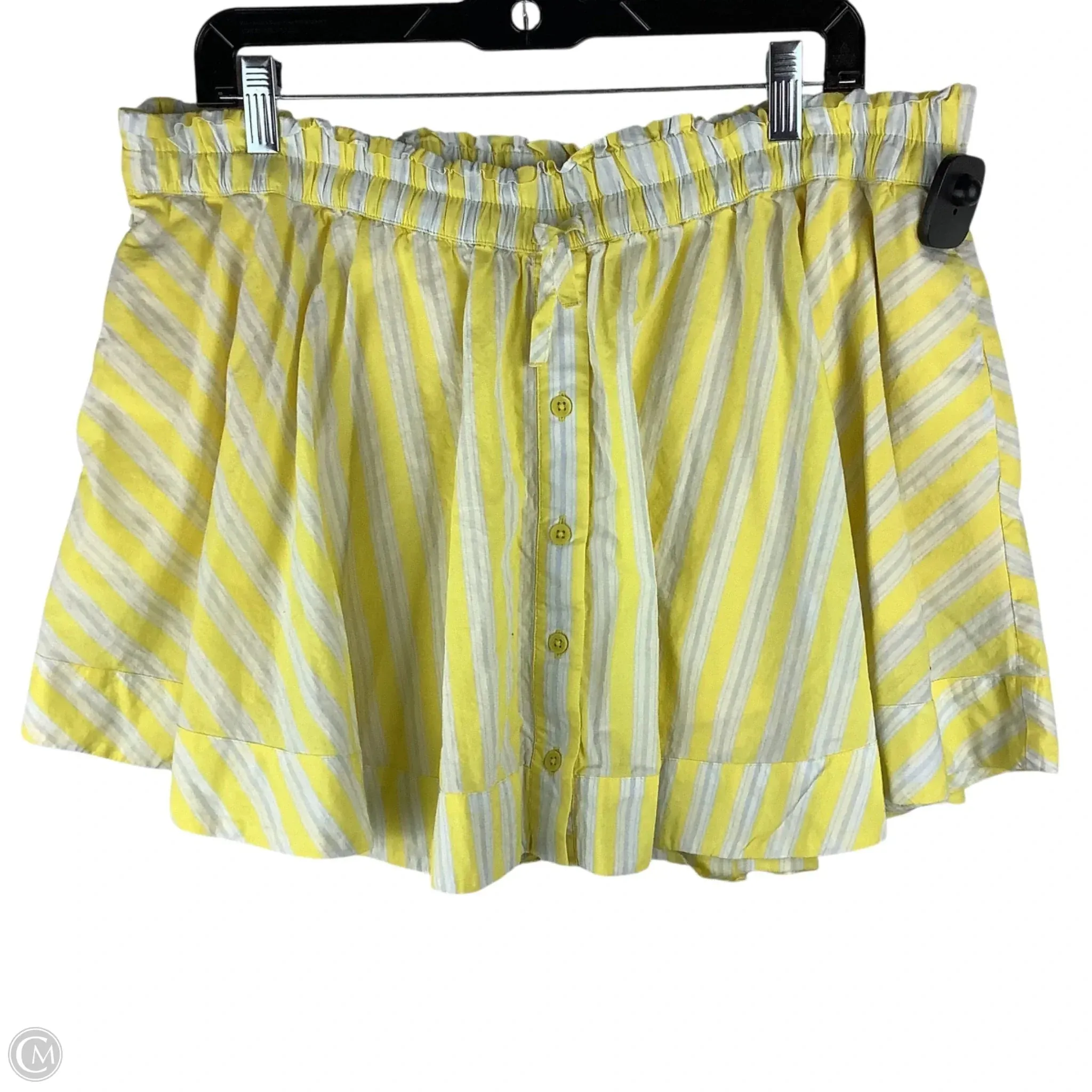 Skort By Aerie In Yellow, Size: Xl Cozy Movement