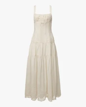 Contemporary Fit Ruched Cup Peplum Midi Dress
