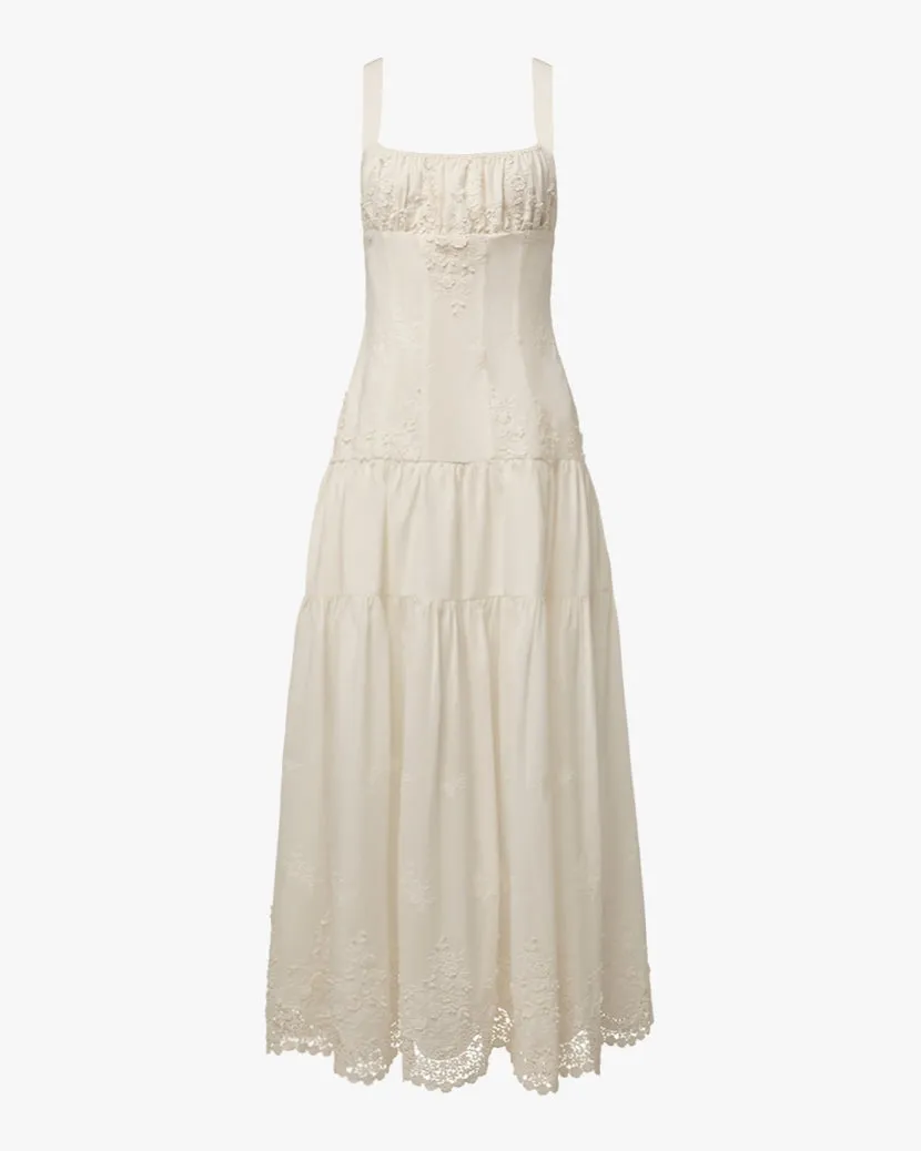 Brunch Glow Ruched Cup Peplum Midi Dress