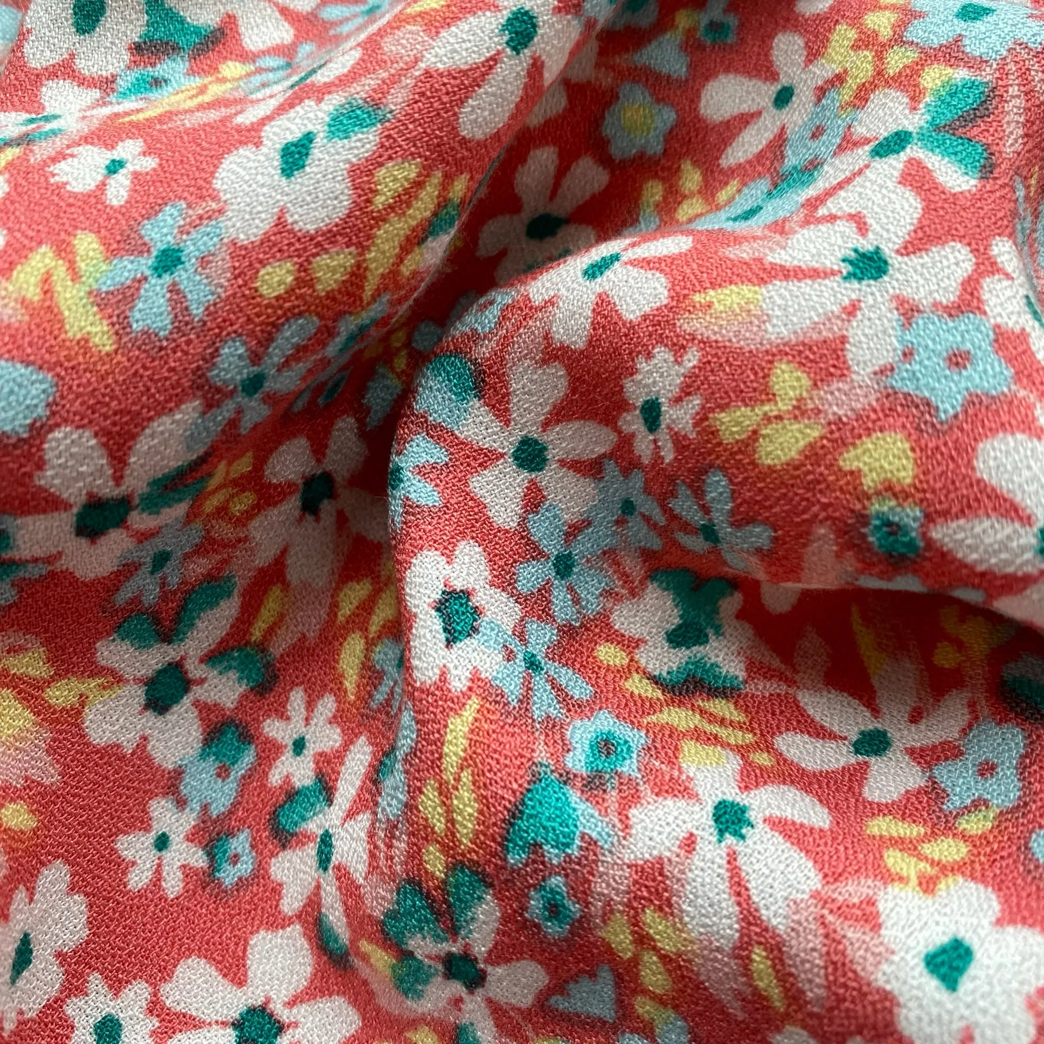 Relaxed Smart StretchComfortWeave ABRA Print Top
