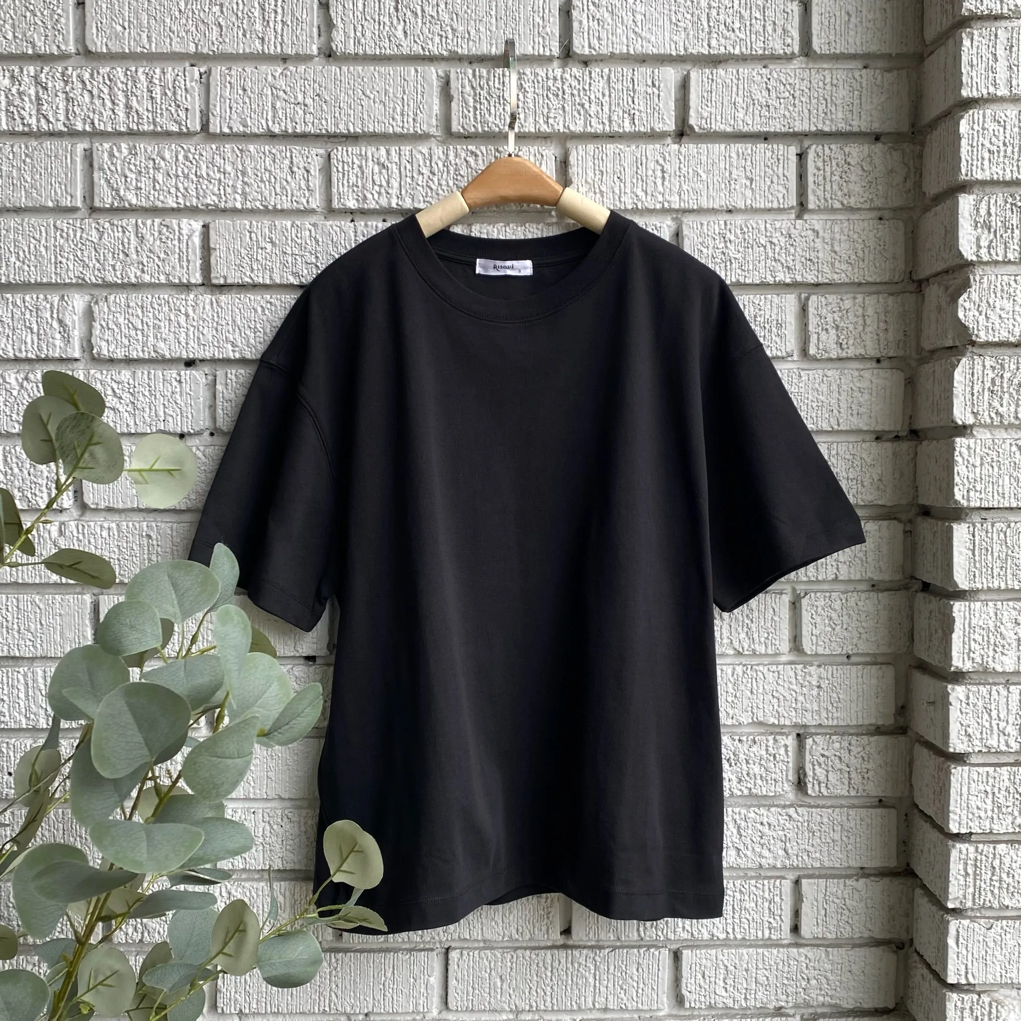 ELISA Cotton T-Shirt Yarn Dyed Stripes V neck style