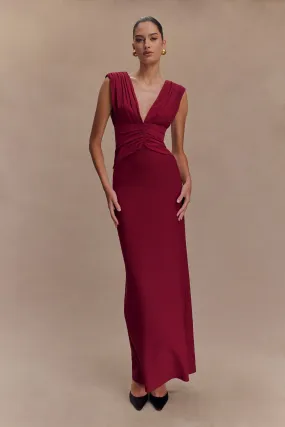 Monique Maxi Dress - Plum Festival Mood