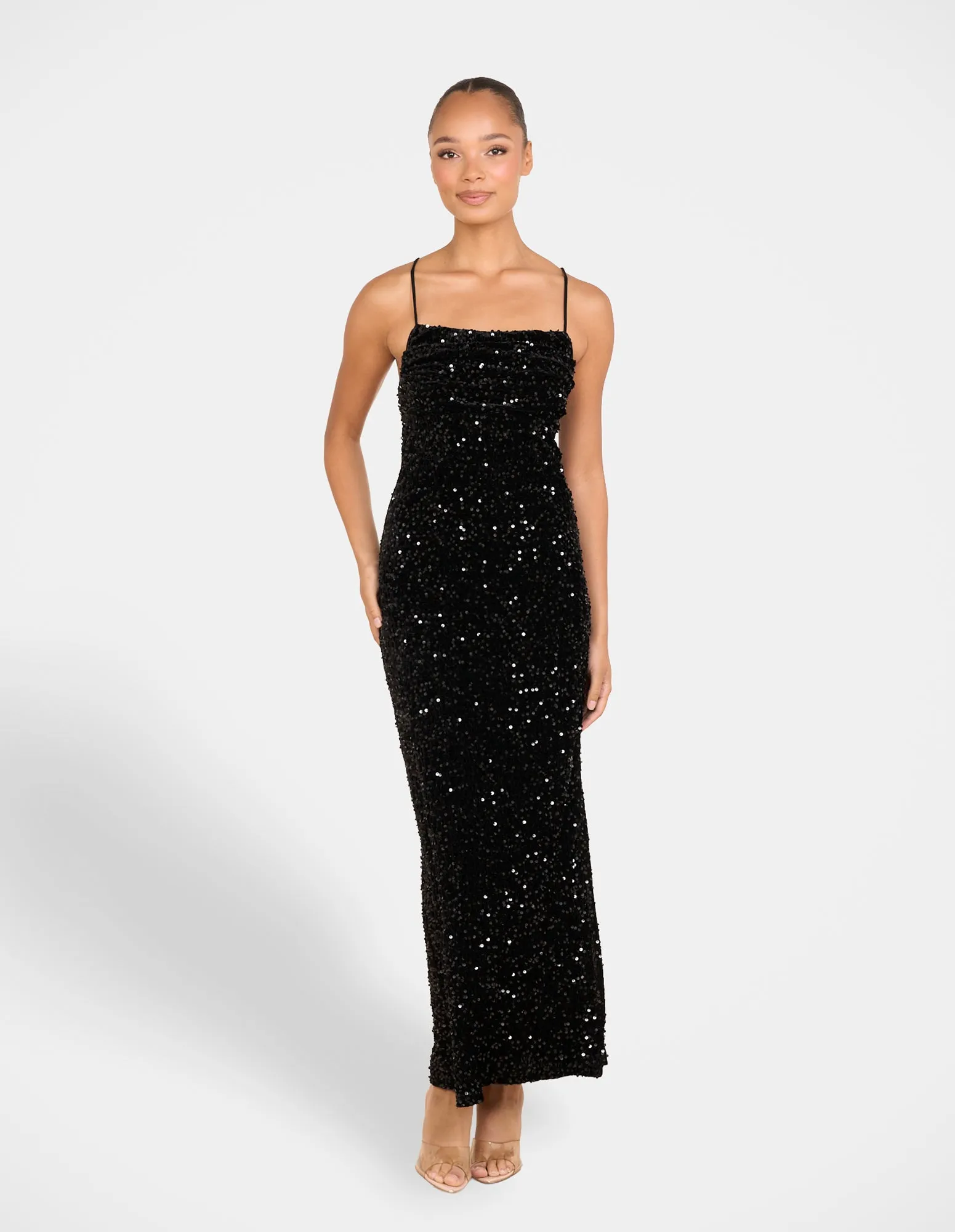 Light Touch Emerson Sequin Maxi Dress