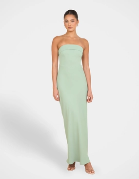 Vacation Vibes Happy Scent Eren Strapless Corset Gown