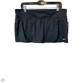 Earth Tones Tapered Cut Skort By Nike In Black, Size: Xl