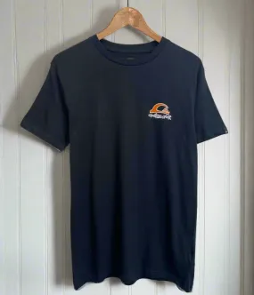 LowMaintenanceFabric Sun shield Black Grinderz Quiksilver Printed Short Sleeve Tee