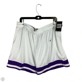 Athletic Shorts By Nike Apparel In White, Size: 3x barbecue outfit Minimal Comfort