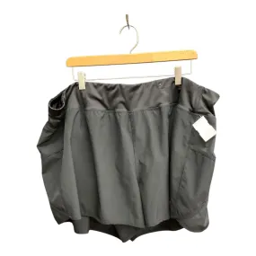 Athletic Shorts By Fila In Black, Size: 2x denim material Quick Fit