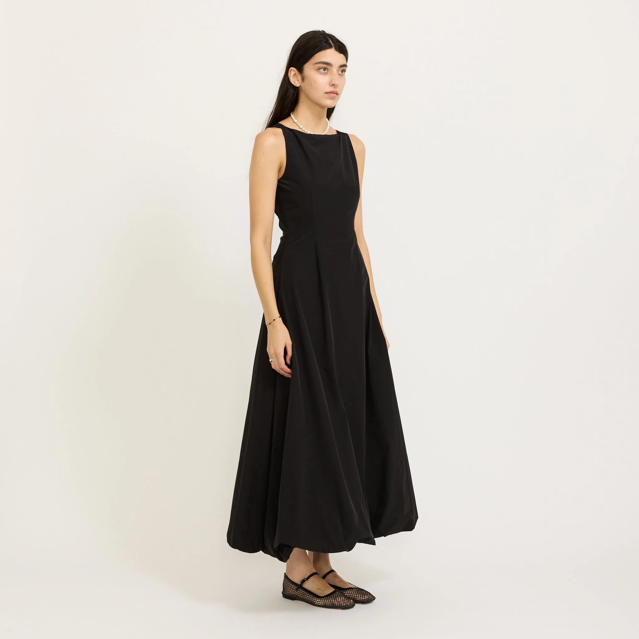 Bobbie Maxi Dress Black spring outfit
