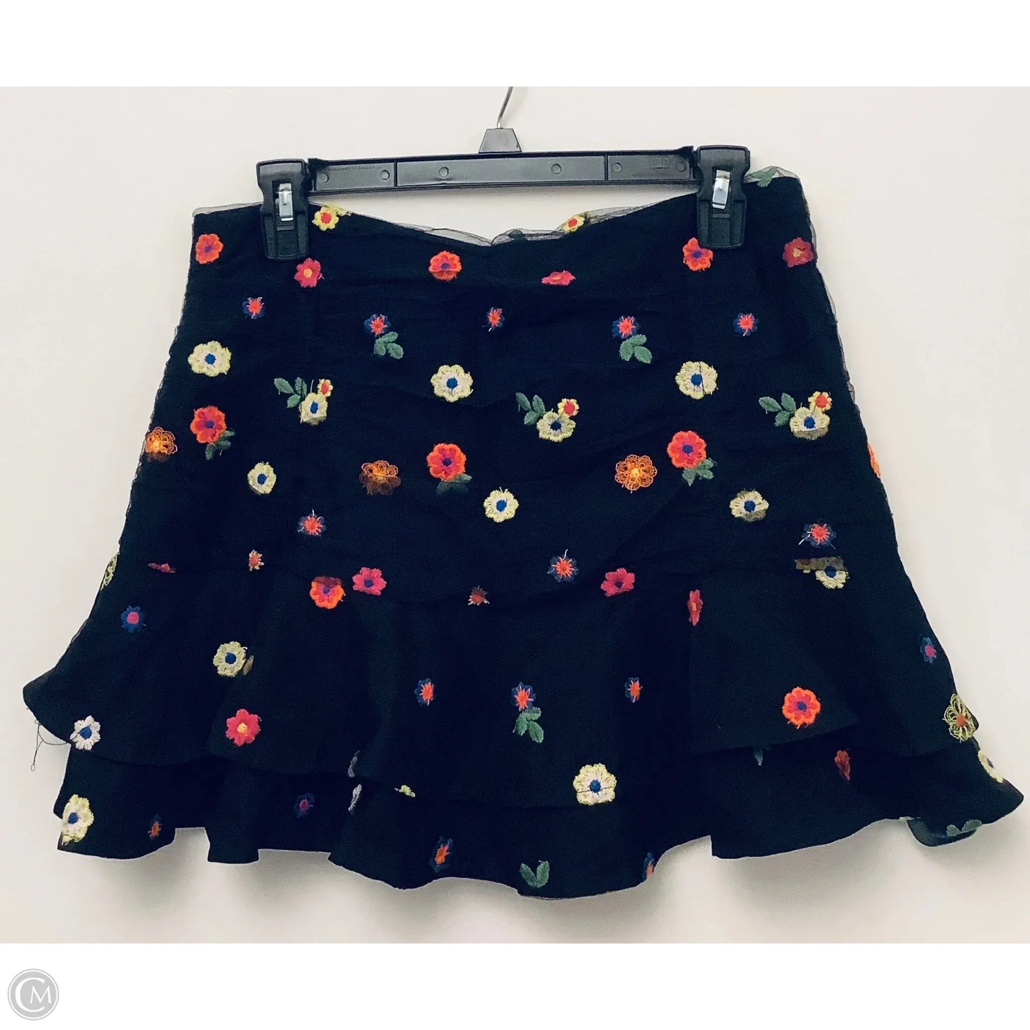 Skort By Tcec In Black, Size: L Relaxed Look Chic Appeal