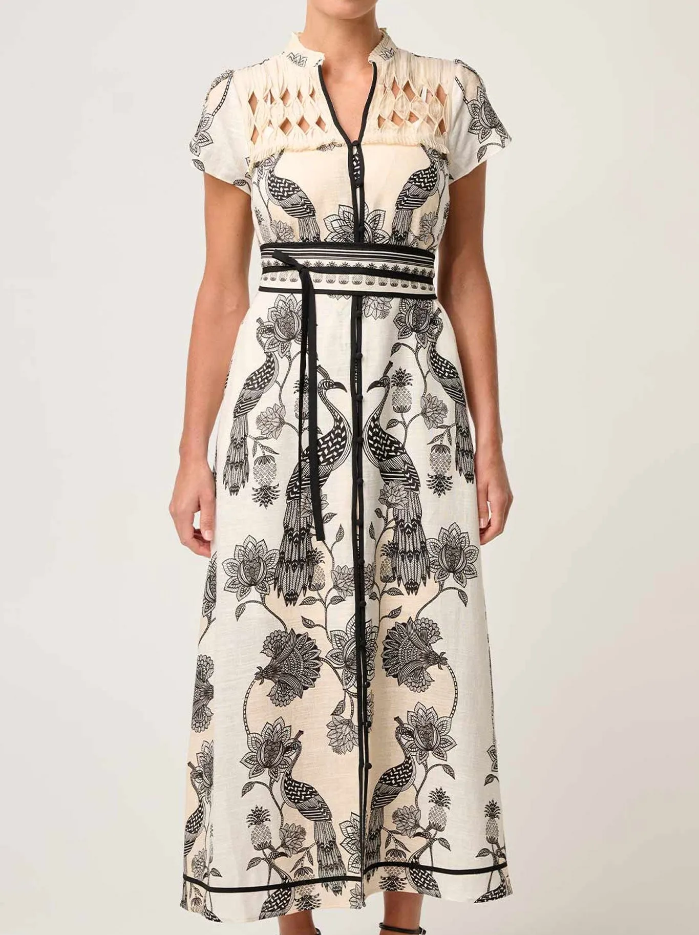Smooth Surface Slit Detail ONCE WAS XANTHIA DRESS
