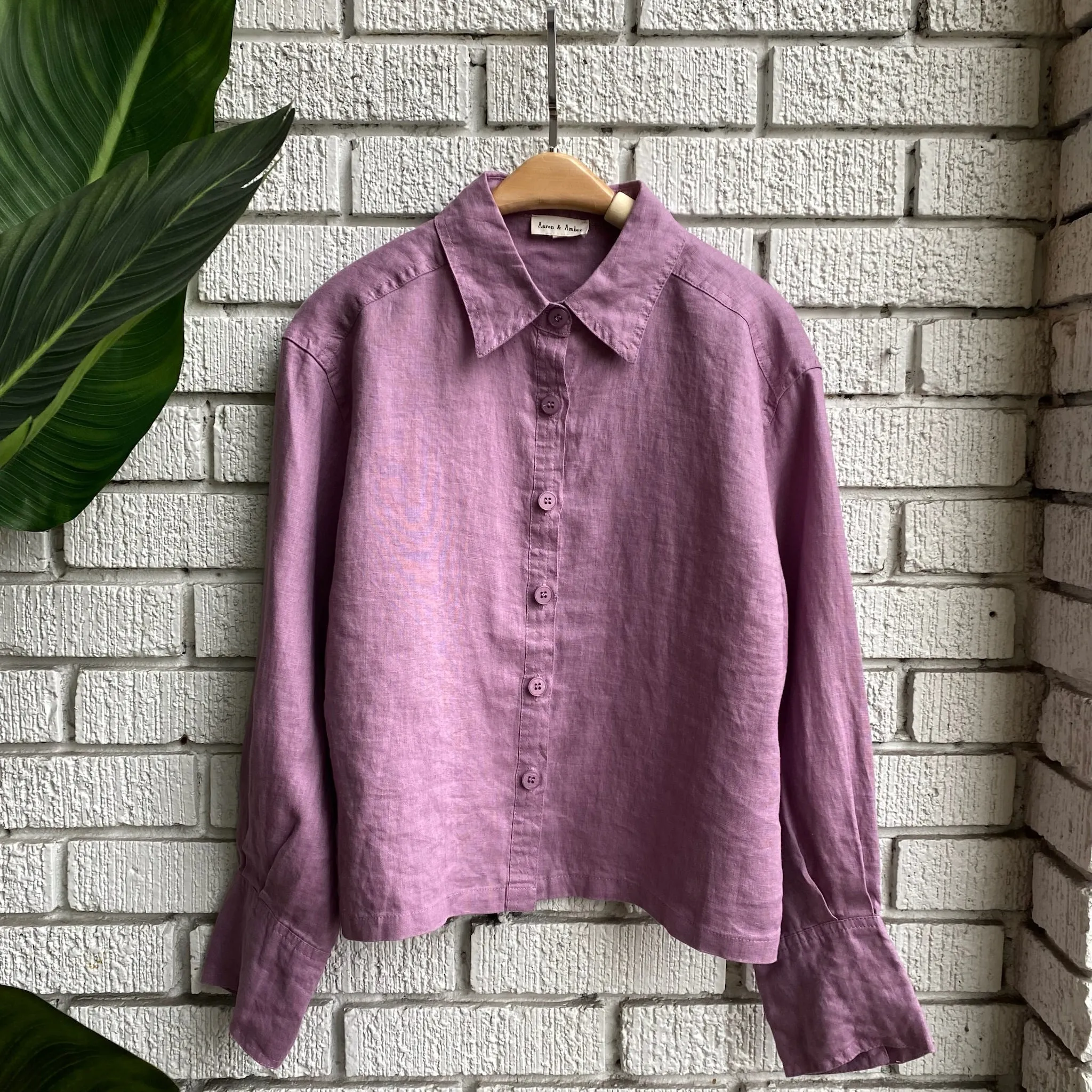 Printed design TRIANA Linen Shirt