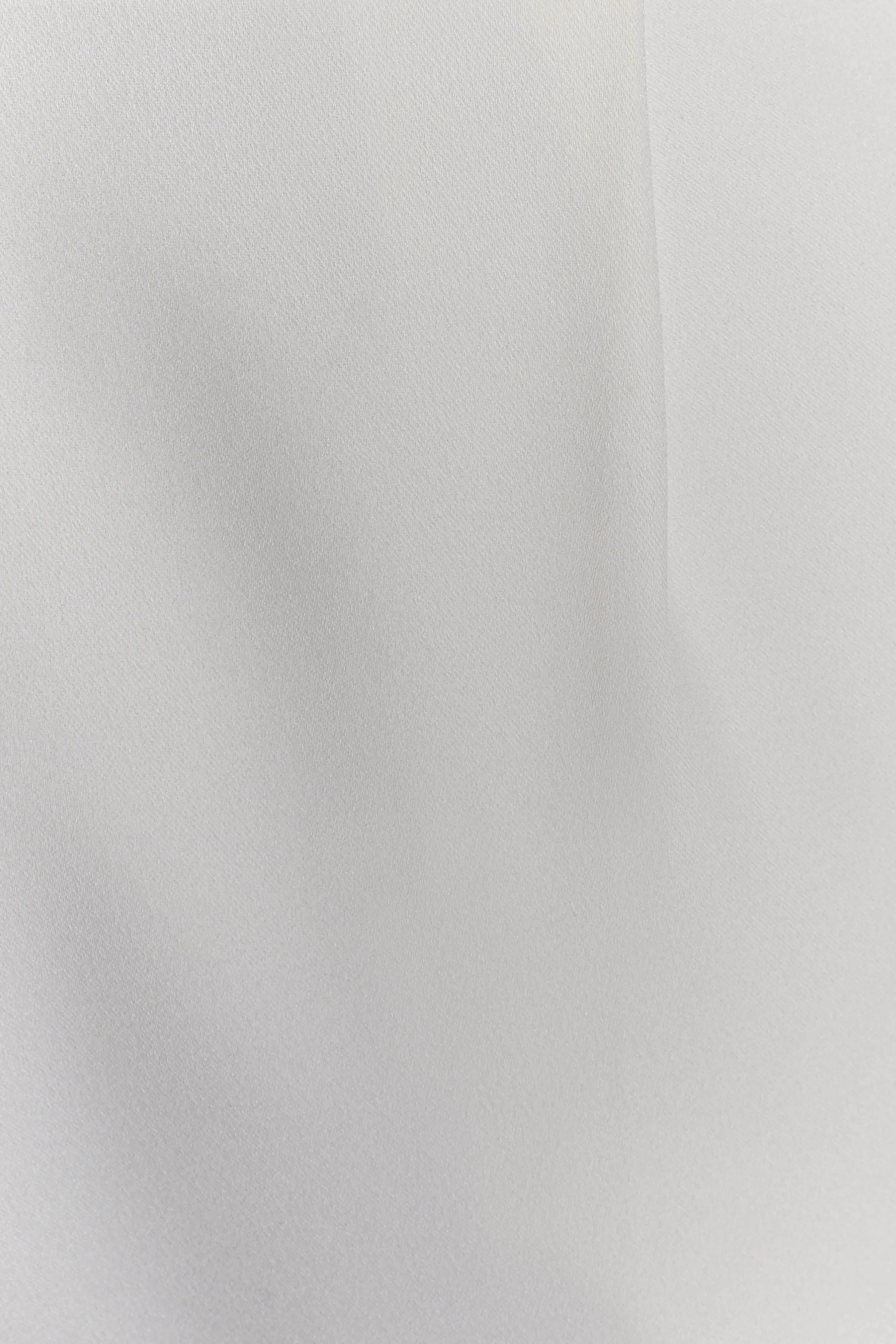 Non Irritating Fatima Satin Straight Leg Pant - White