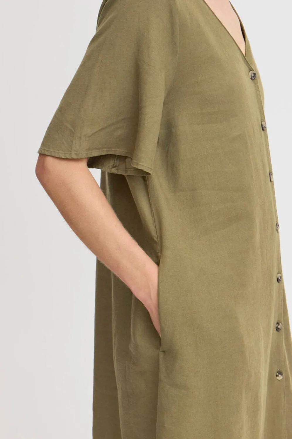 Influencer-Style Evening Event FIONA DRESS (GREEN)