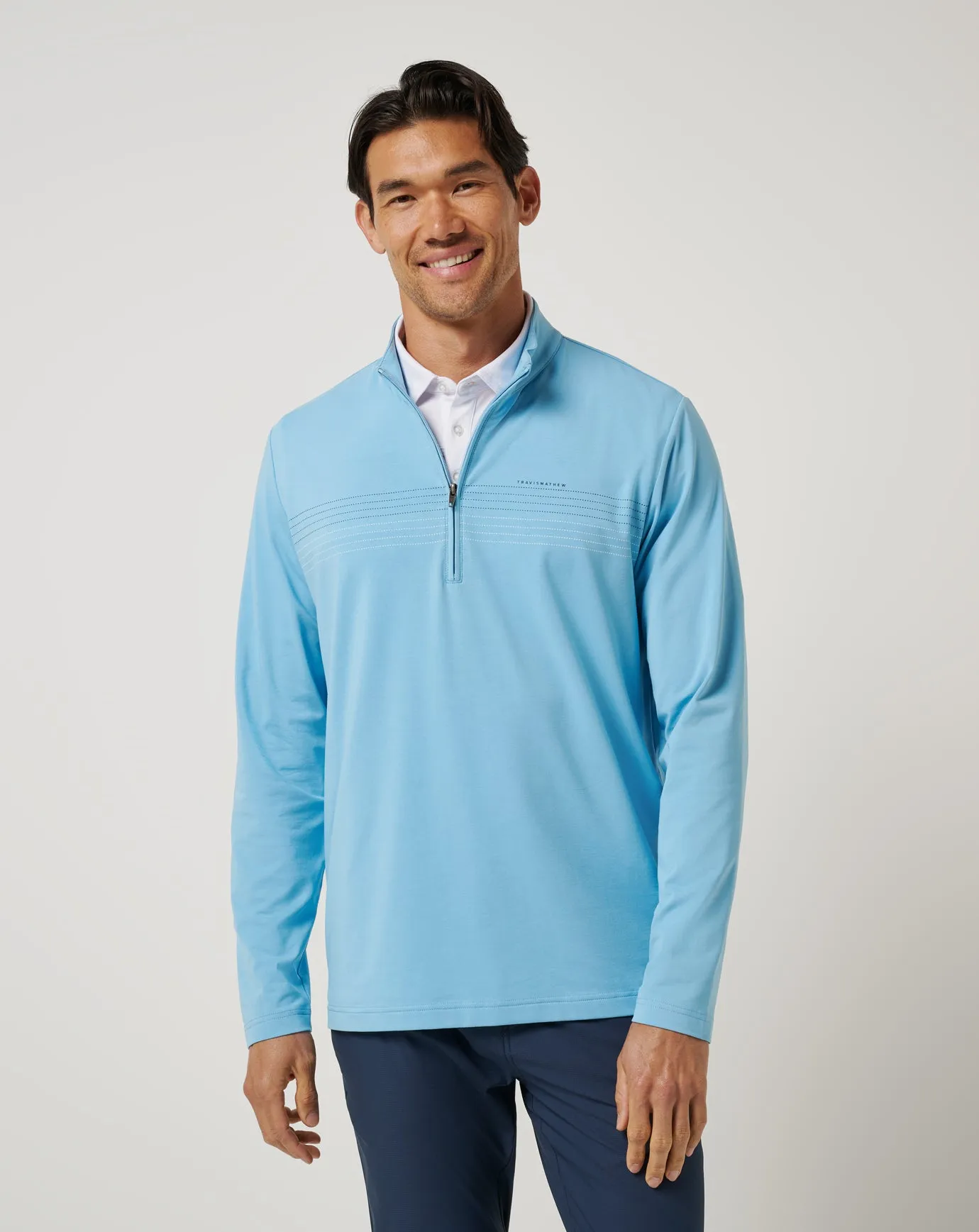 First Class Seat Quarter Zip Sport Hoodie