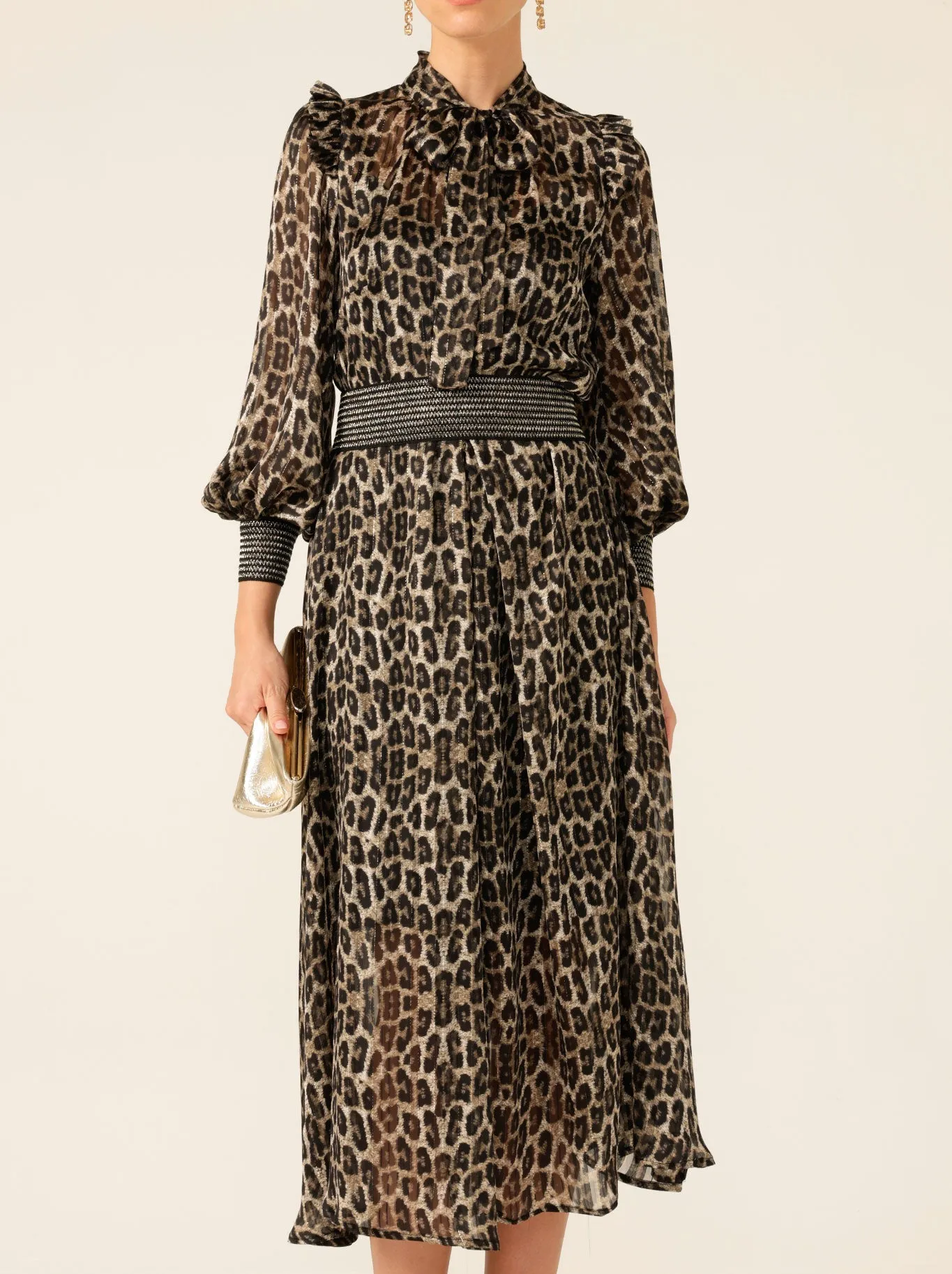 SACHA DRAKE TREE HOLLOW MIDI DRESS Night Mood Relaxed Wear