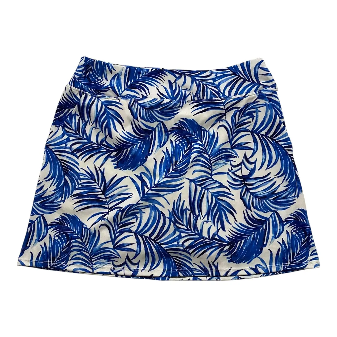 All Day Comfort Skort By Tommy Bahama In Blue & White, Size:S