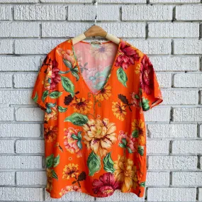 FLOR Short Sleeve Top Eco Friendly Production Breathable Mesh Panels