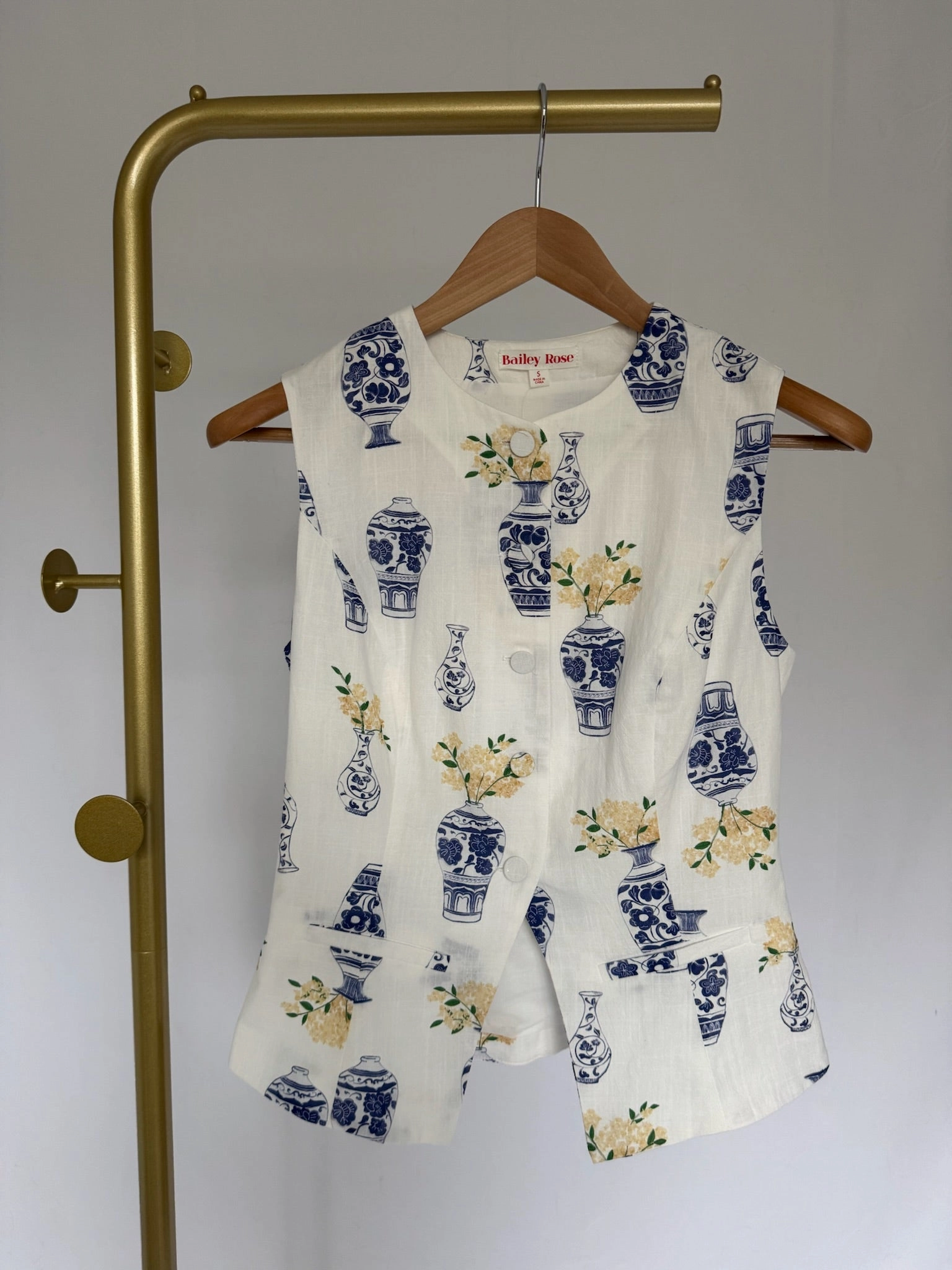 Athletic Wear FLOWER POT Vest